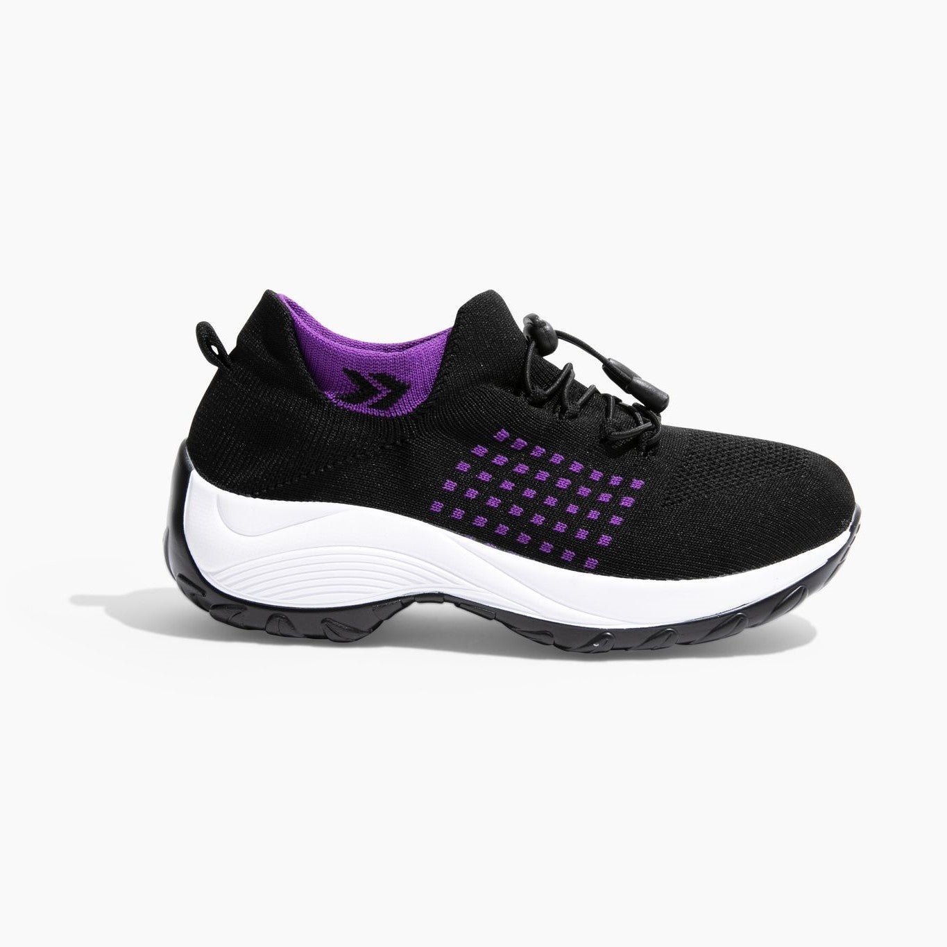 Ortho Stretch Cushion Shoes - White Blue